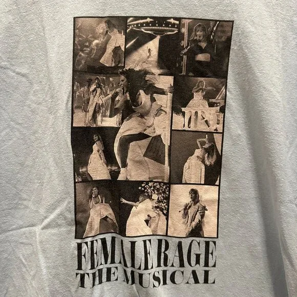 Taylor Swift Fan Made Eras Tour T-Shirt Size XL NO TAGS - Picture 2 of 2